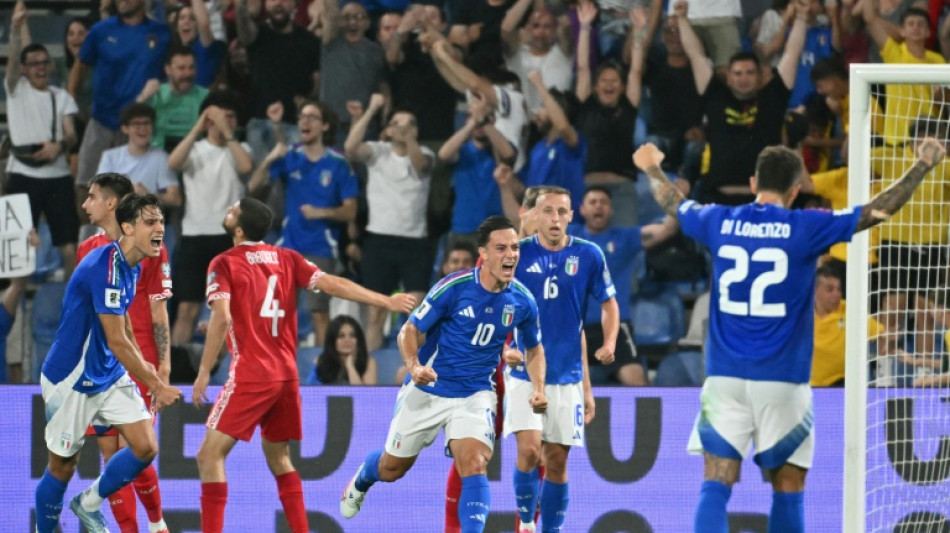 Qualifs. Mondial-2026: l'Italie vient &agrave; bout de la Moldavie pour la derni&egrave;re de Spalletti