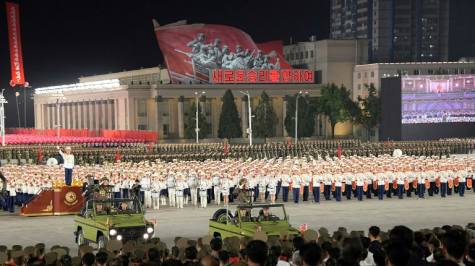 Russians, Chinese officials attend N. Korea anniversary parade