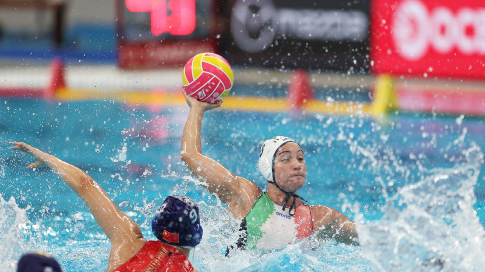 Mondiali pallanuoto: 13-11 alla Cina, Setterosa nei quarti