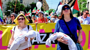 Milhares de manifestantes denunciam em Roma 'cumplicidade' no conflito em Gaza