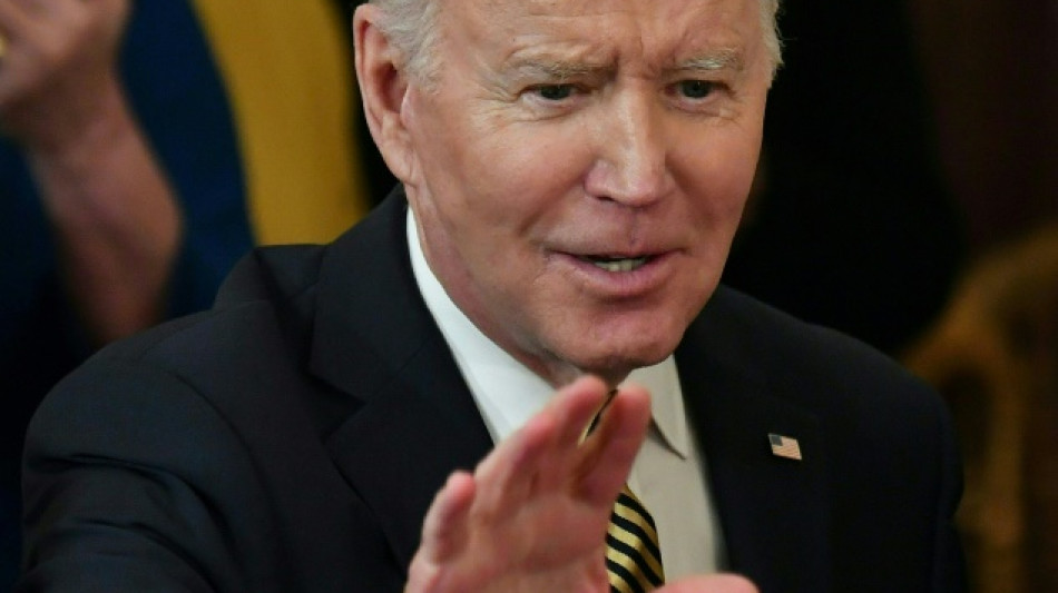 Ukraine: Biden veut inscrire dans la dur&eacute;e la r&eacute;ponse occidentale face &agrave; la Russie