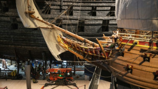 Delicada operación de restauración de un navío de guerra sueco hundido hace cuatro siglos