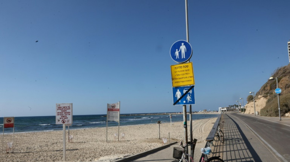 A Tel-Aviv, des habitants soudain "vuln&eacute;rables"