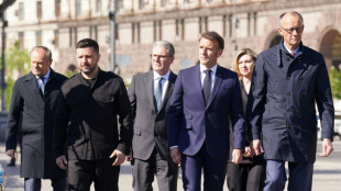 European leaders in Kyiv for show of solidarity against Russia