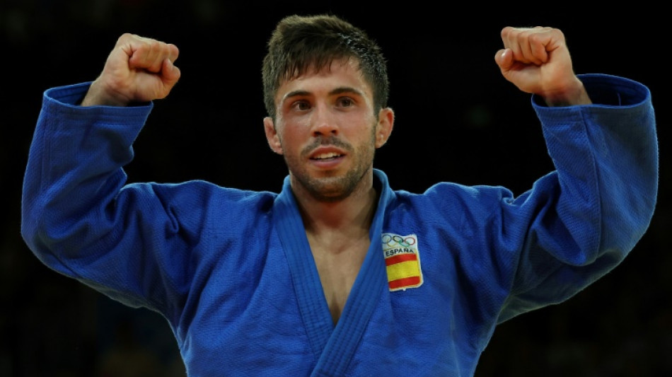 Fran Garrig&oacute;s gana el bronce en judo, primera medalla para Espa&ntilde;a en Par&iacute;s-2024