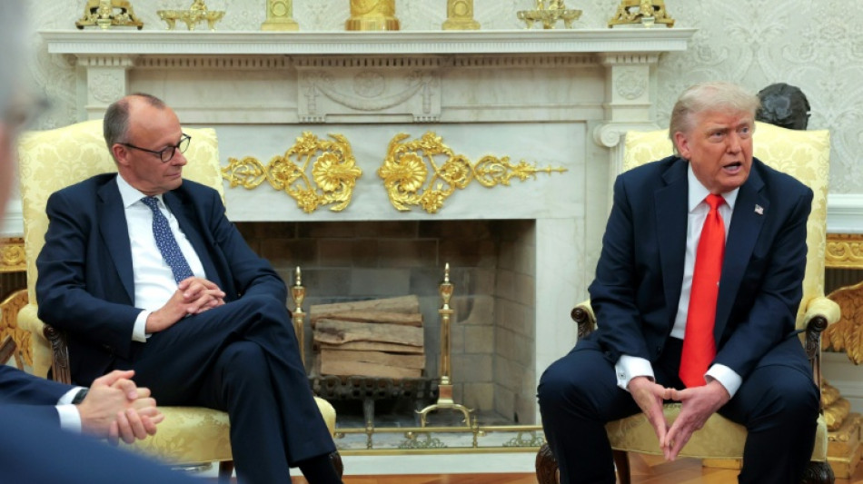 Merz beginnt Treffen mit Trump im Oval Office - Gespr&auml;che &uuml;ber Iran