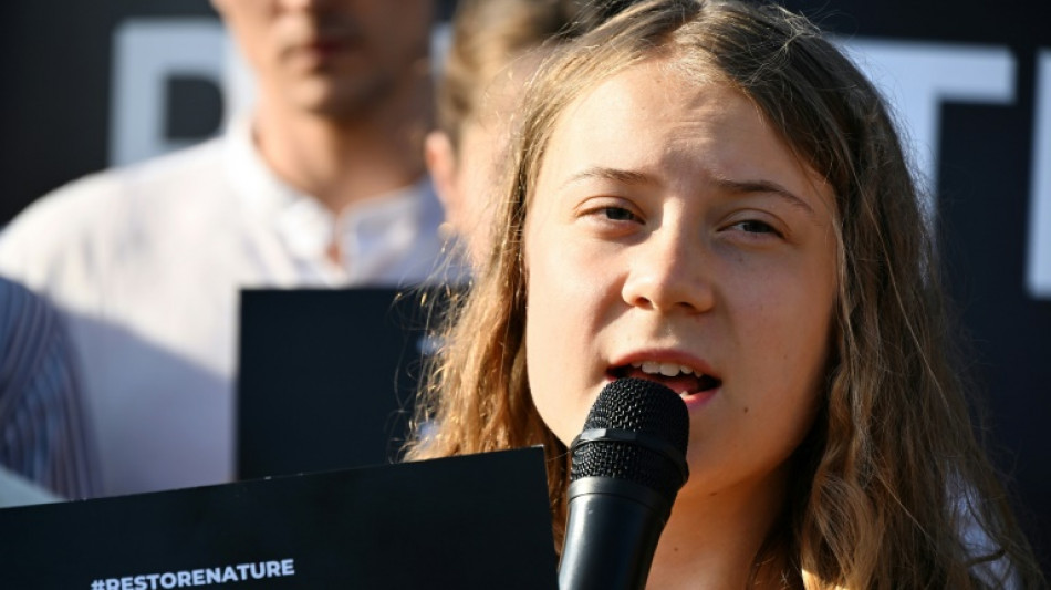 Greta Thunberg condamn&eacute;e en Su&egrave;de pour avoir d&eacute;sob&eacute;i &agrave; la police