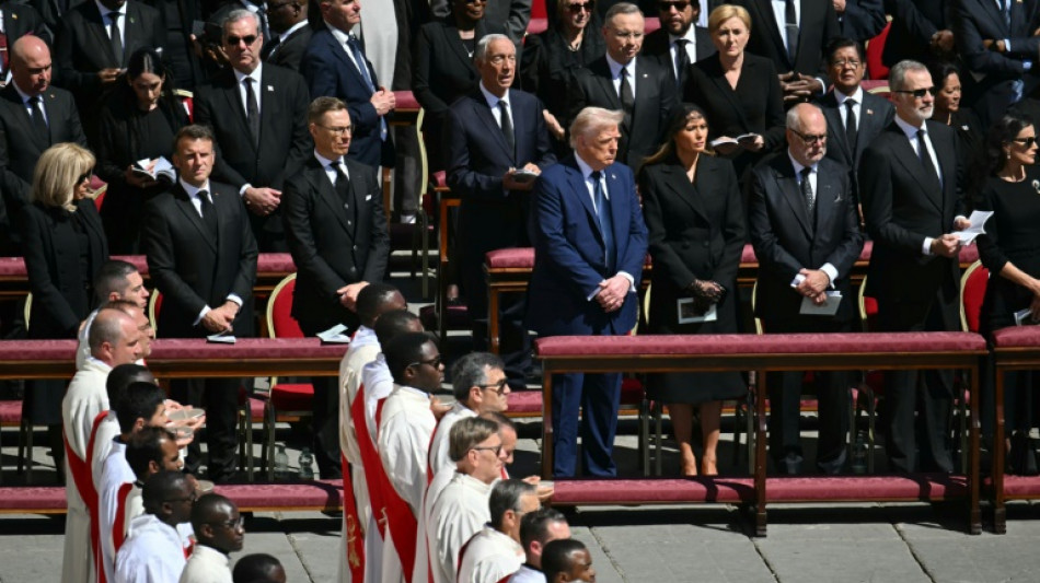 Trump nutzt Trauermesse in Rom f&uuml;r au&szlig;enpolitische Treffen mit Spitzenpolitikern