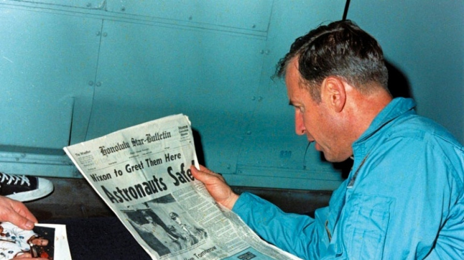 US astronaut Jim Lovell, commander of Apollo 13, dead at 97