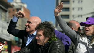 Milei sofre ataque com pedras durante ato de campanha na Argentina