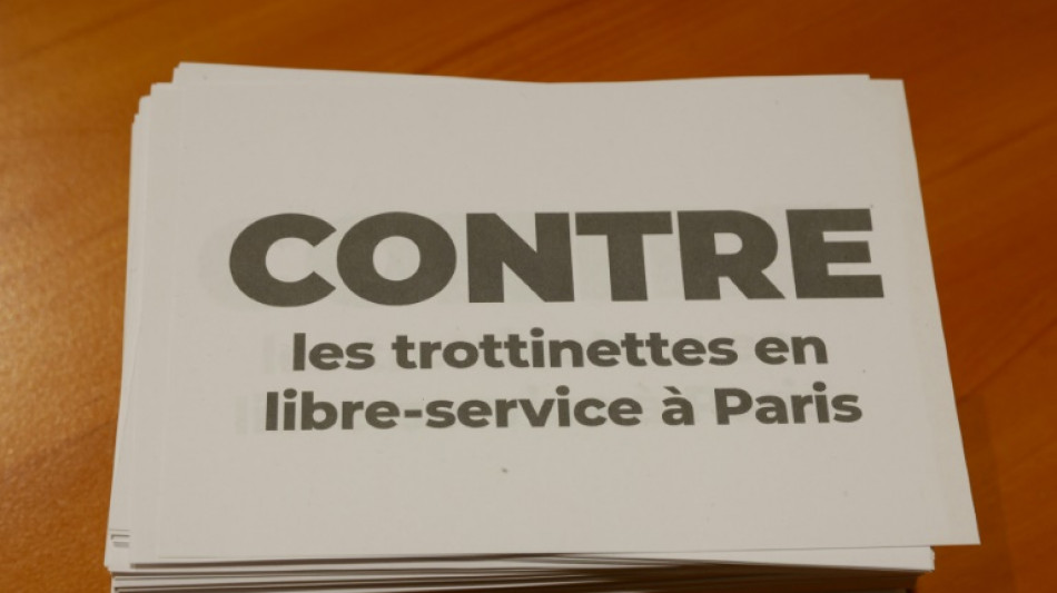 Les Parisiens votent contre les trottinettes en libre-service &agrave; pr&egrave;s de 90%