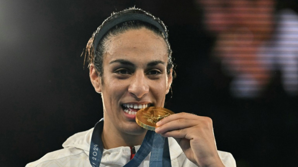 Boxeadora Imane Khelif faz den&uacute;ncia ap&oacute;s artigos sobre relat&oacute;rio m&eacute;dico