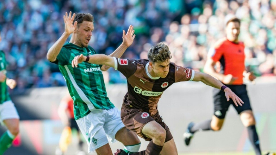 Werder Bremen empata com St Pauli e segue fora da 'zona europeia' na Bundesliga