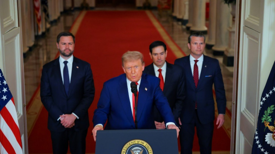 Trump says US 'obliterated' Iran nuclear sites, threatens more