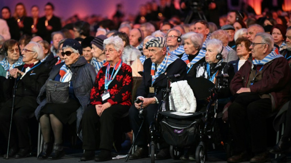 80e anniversaire de la lib&eacute;ration d'Auschwitz: les survivants d&eacute;noncent l'antis&eacute;mitisme