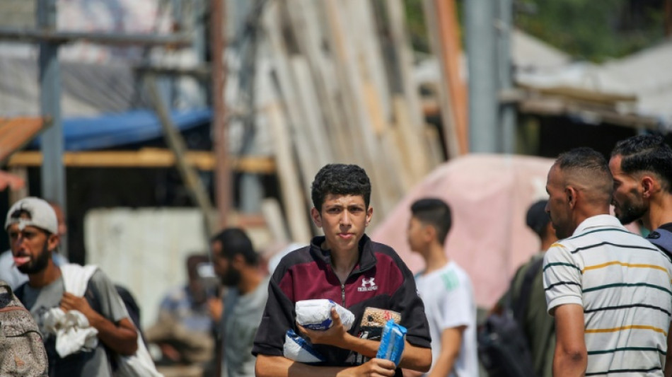 Israel air drops humanitarian aid packages into Gaza