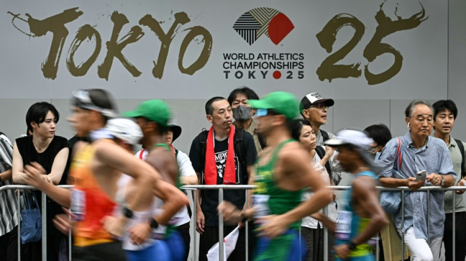 Tokyo fans savour athletics worlds four years after Olympic lockout