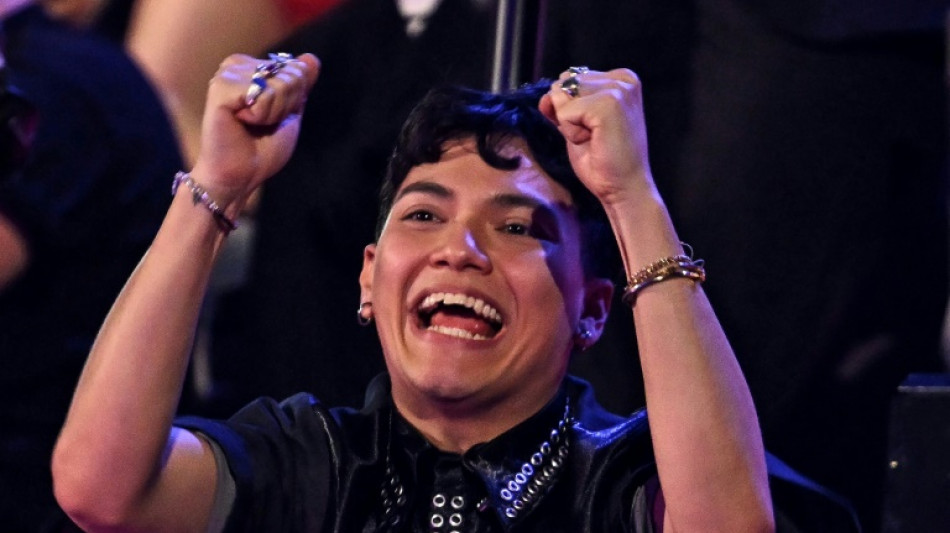 On a high: Austria's JJ wins Eurovision 2025