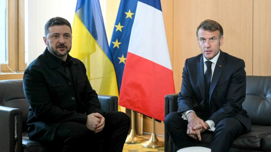 Frankreichs Pr&auml;sident Macron empf&auml;ngt Selenskyj am Montag in Paris