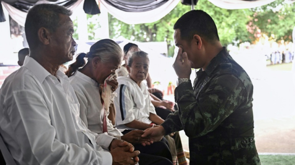 Thai family mourns soldier son killed just before truce