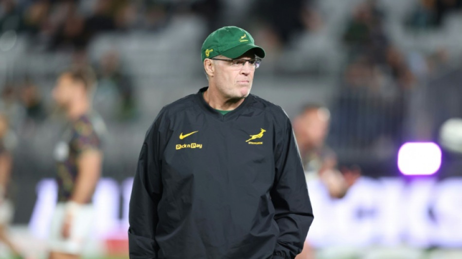 Winning coach Erasmus 'emotional' at death of former Springboks