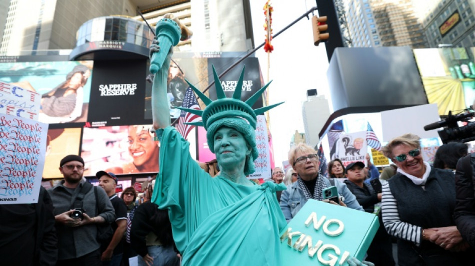 Veranstalter: Rund sieben Millionen Teilnehmer an "No Kings"-Protesten gegen Trump