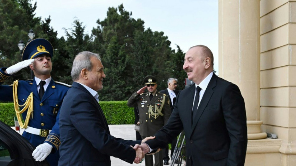 Iranian president visits Azerbaijan as ties warm