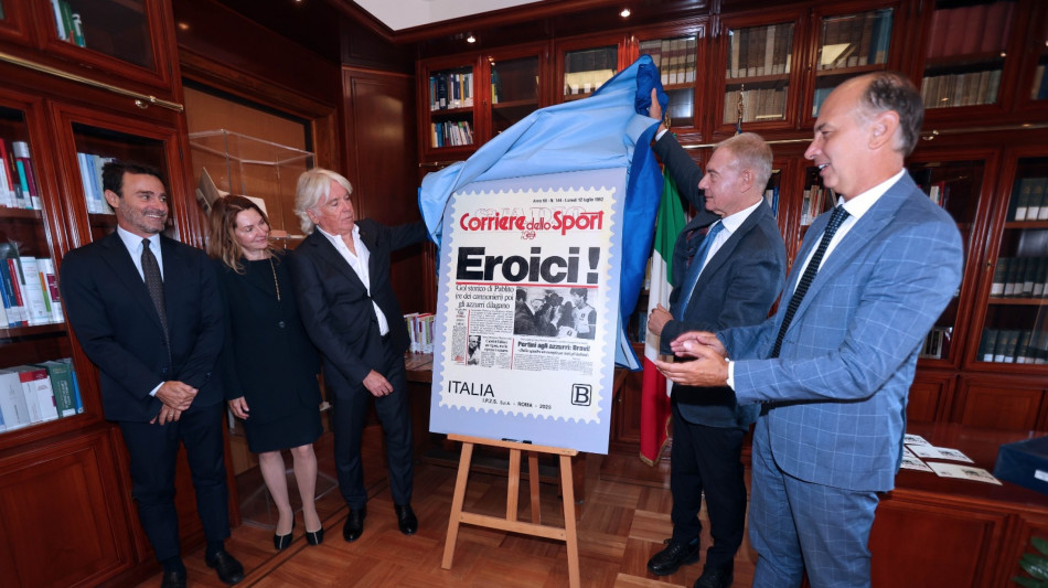 Corriere dello Sport, presentato il francobollo per i 100 anni