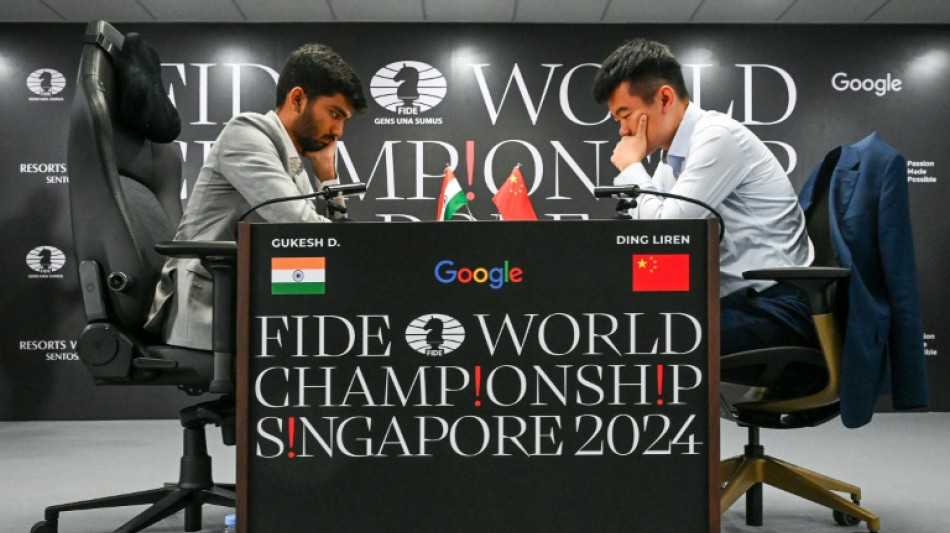 Ding y Gukesh firman tablas y dejan el Mundial de ajedrez para la &uacute;ltima partida