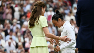 Prinzessin Kate tr&ouml;stet in Wimbledon Final-Verliererin Jabeur