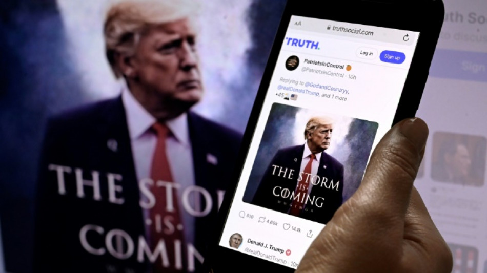 O grupo midi&aacute;tico de Trump, uma gangorra na Bolsa