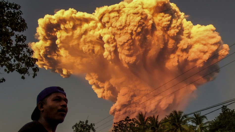 Indonesia volcano spews colossal ash tower, alert level raised