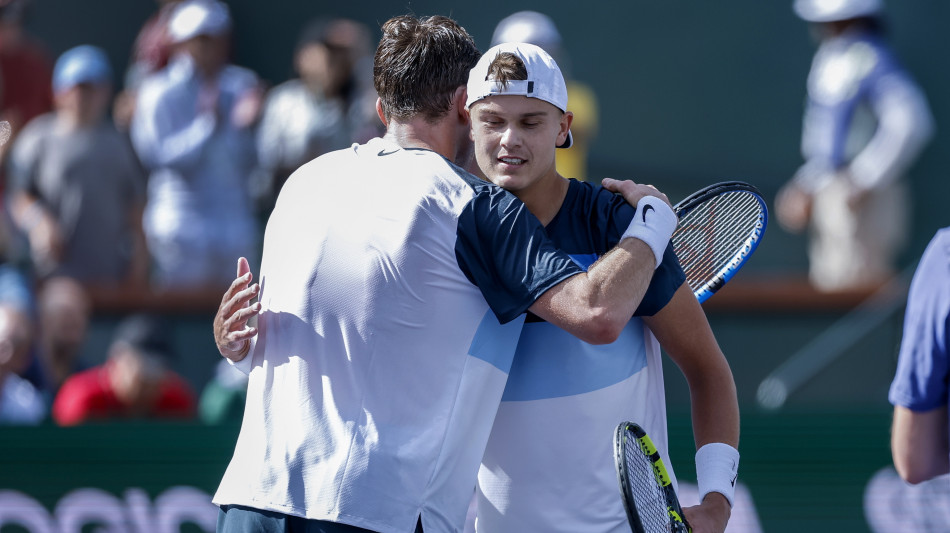 Tennis: Rune subito fuori a Montecarlo, si ritira contro Borges