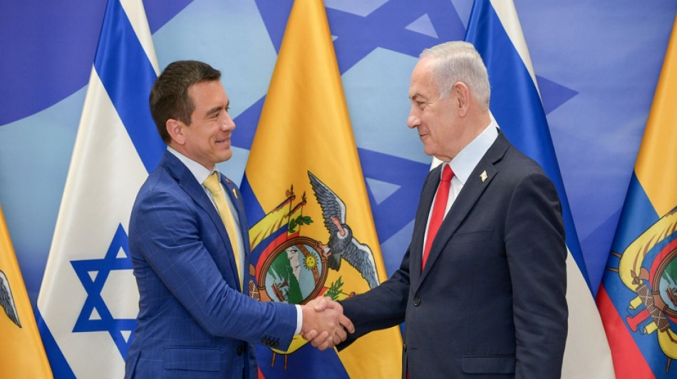 Il presidente dell'Ecuador incontra Netanyahu a Gerusalemme