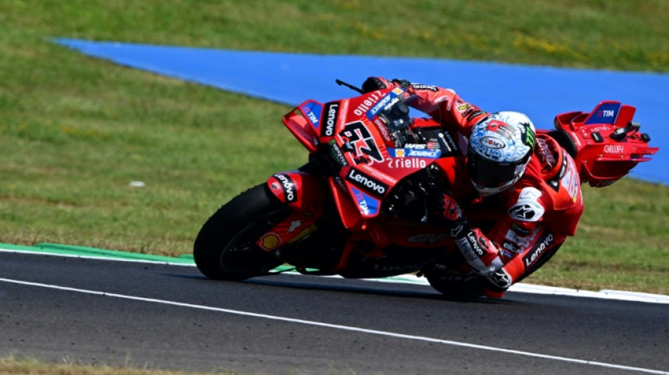 Bagnaia takes Czech MotoGP pole as Marquez crashes