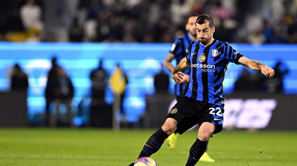 Calcio:Inter; Mkhitaryan, stagione difficile ma vogliamo vincere