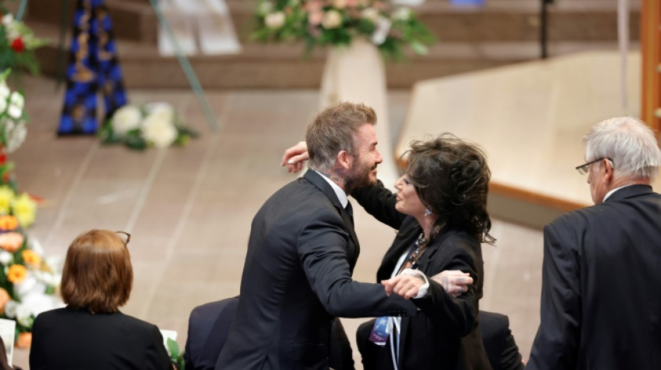 Beckham comparece ao funeral de Sven-Goran Eriksson na Su&eacute;cia