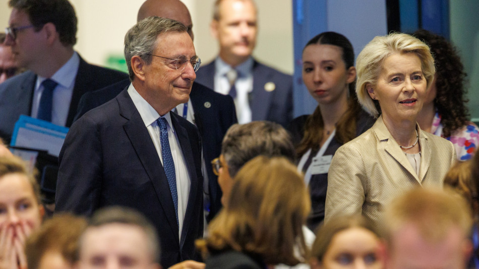 Draghi, 'l'inazione dell'Ue minaccia la sua sovranit&agrave;'