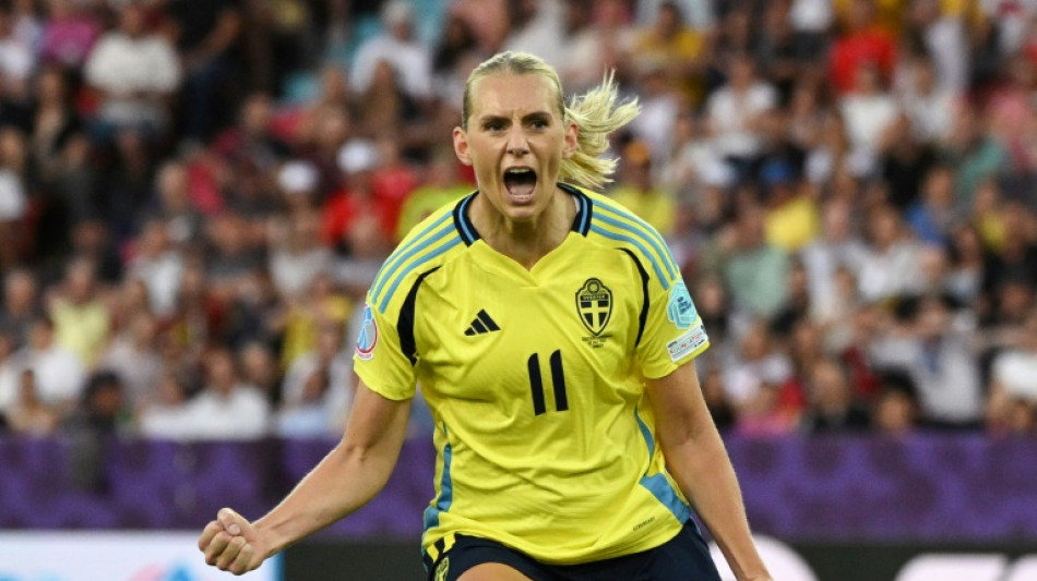 Sweden sweep aside 10-woman Germany to top Euros Group C