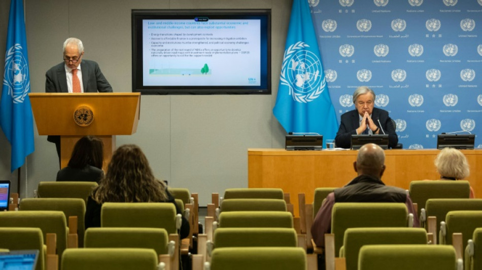 Le monde sur une trajectoire de r&eacute;chauffement catastrophique, alerte l'ONU