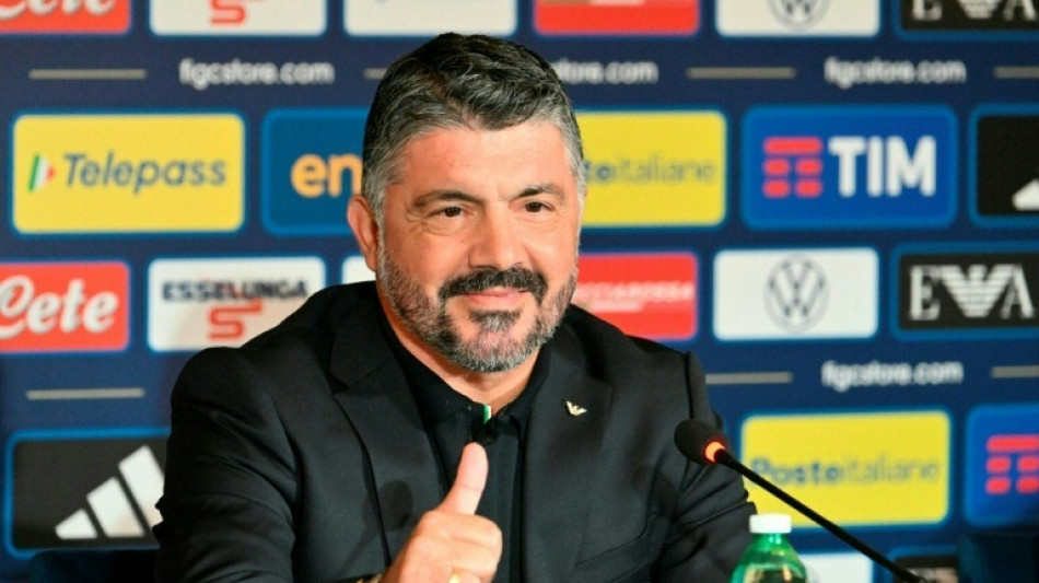 New Italy coach Gattuso 'not afraid' before first matches in charge