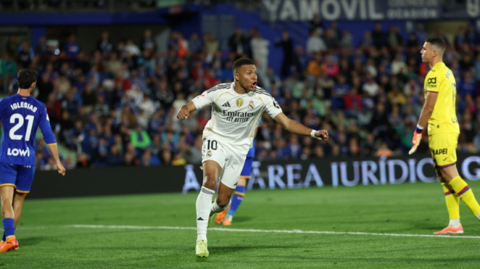 Mbapp&eacute; decide e Real Madrid vence Getafe para retomar lideran&ccedil;a do Espanhol