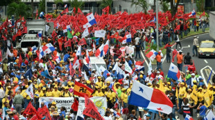 Panamá registra protesto contra prisão de sindicalistas 