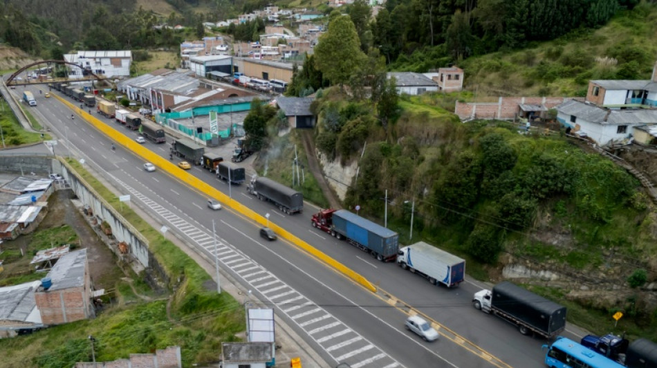 Long truck lines at Colombia-Ecuador border as tariffs loom