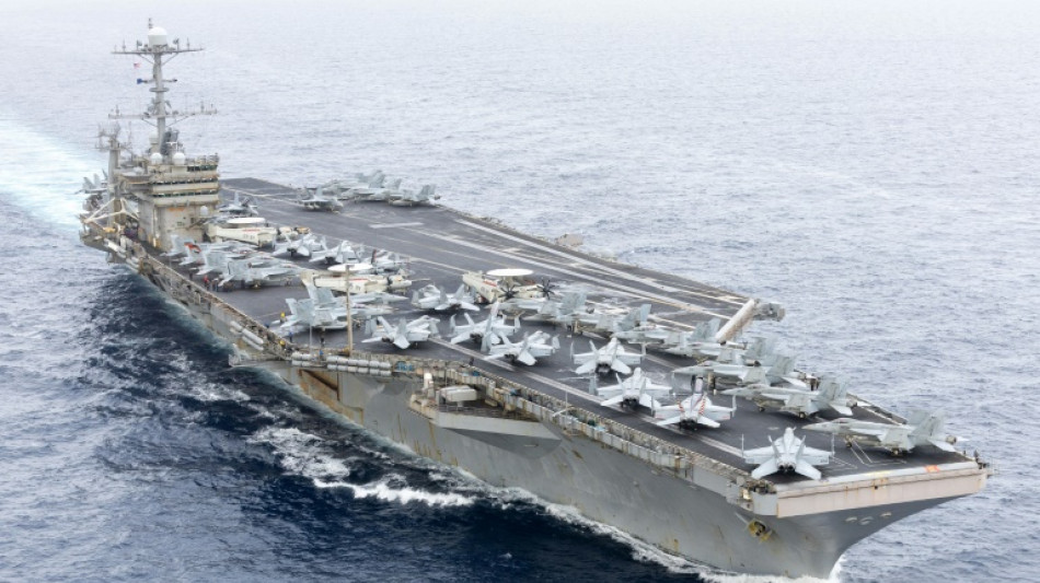 US warplane falls off aircraft carrier into Red Sea