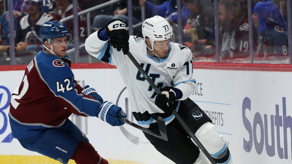 NHL: Peterka trifft erstmals f&uuml;r Utah