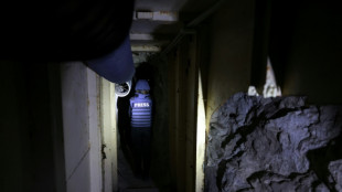 Liban: long d'une centaine de mètres, un tunnel abandonné par le Hezbollah présenté à la presse