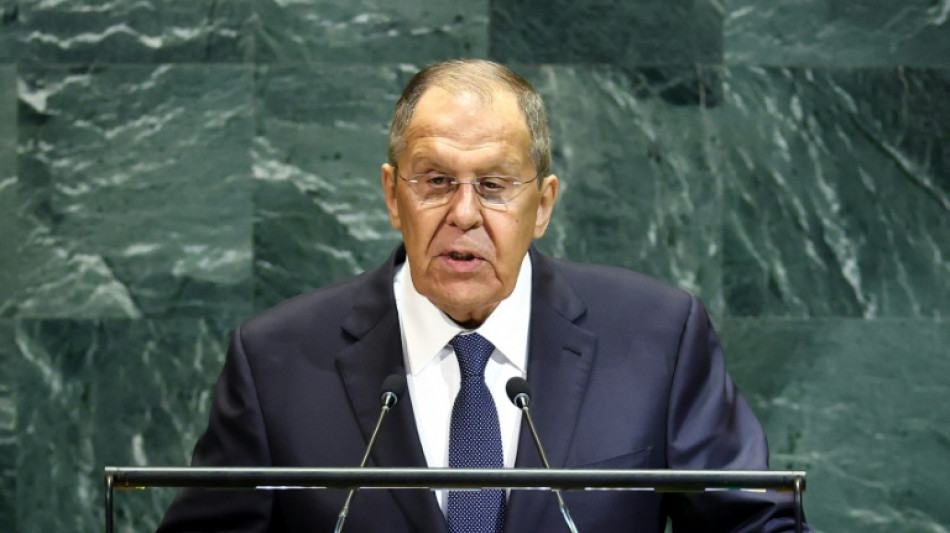 Lawrow droht in UN-Rede mit "entschlossener Reaktion" auf "Aggression" gegen Russland