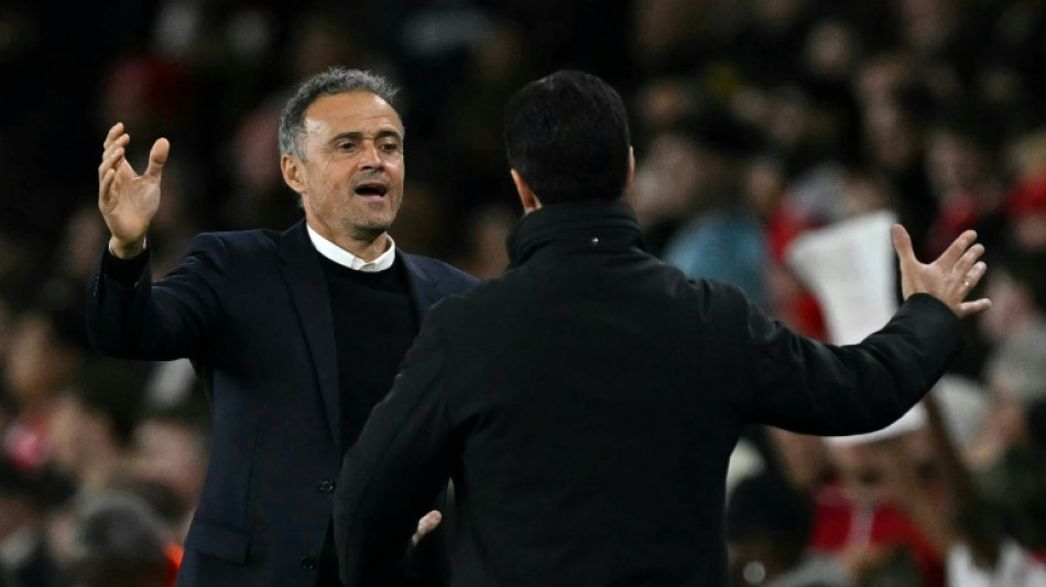 Luis Enrique-Arteta, admiración mutua y rivales en Champions