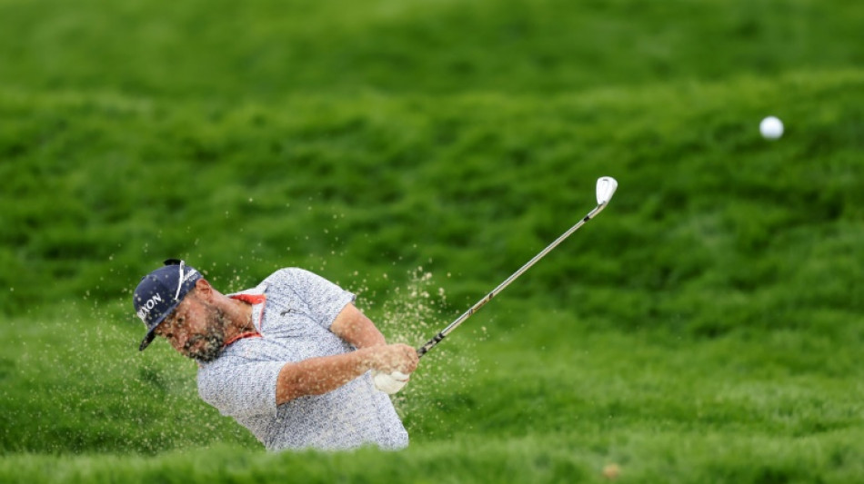 Burns and Spaun share US Open lead through nine holes of third round